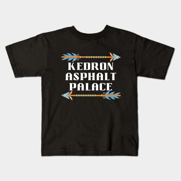 Arrows Kids T-Shirt by Kedron Asphalt Palace